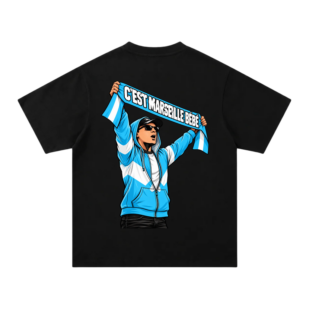 C'est Marseille bb T-Shirt Black
