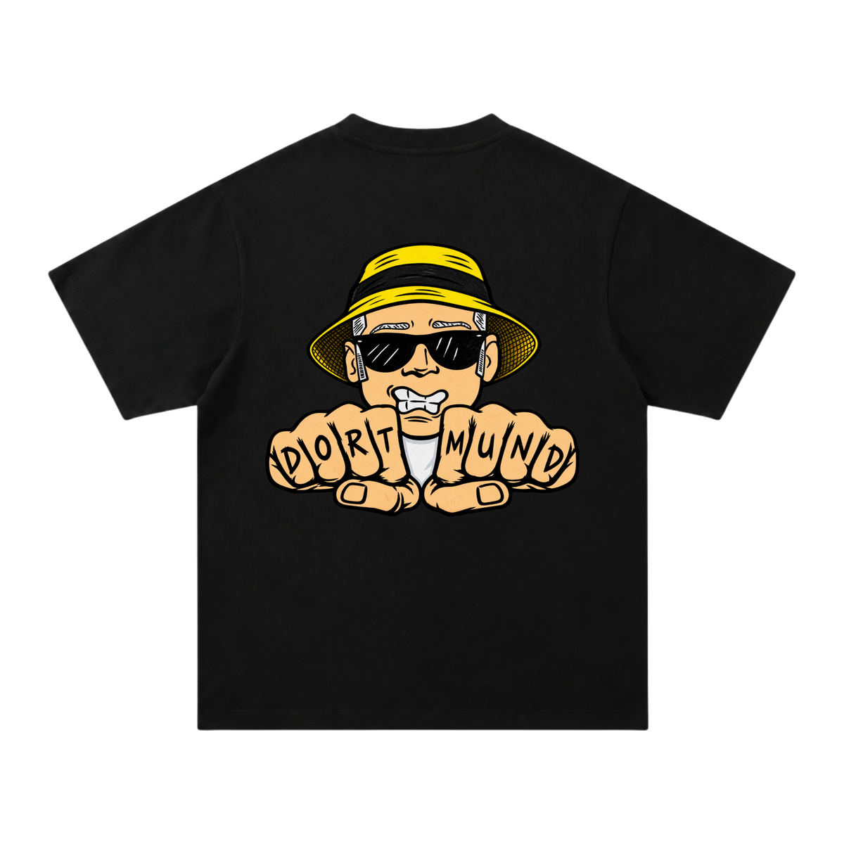 Dortmund Fists T-Shirt Black